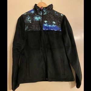 Fila Sport Womens Small Fleece Zip Up Jacket